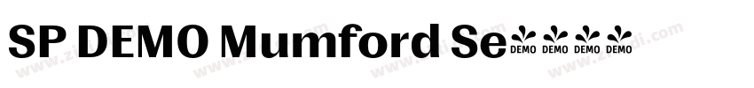 SP DEMO Mumford Se字体转换 SP DEMO Mumford Se字体转换
